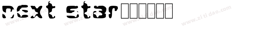 Next Star字体转换